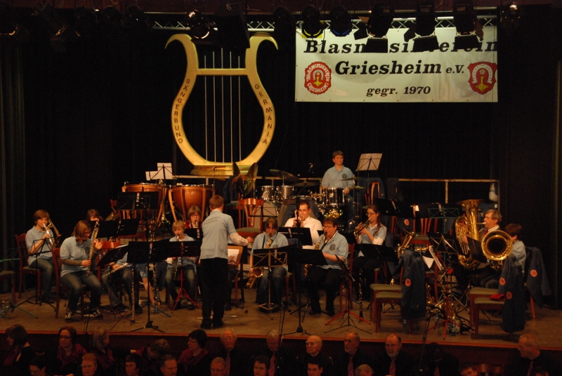 20.03.2010: Blech trifft Stimme - 3. Konzert mit dem Blasmusikverein